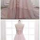 Tulle Sweetheart Neckline A-line Wedding prom Dress cg4009
