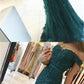 2019 Sweetheart Neck Evening Prom Dresses, Hunter Green Off Shoulder Lace Prom Dresses cg449