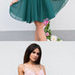 A Line V Neck Short Pink/Green Lace homecoming Dresses, V Neck Short Lace Dresses cg4587