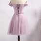 Lovely Lavender Tulle Sweetheart Short Party Dress, Homecoming Dress For Sale cg4940