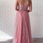 ELEGANT STRAPLESS SPARKLY PROM DRESSES, LONG PROM DRESS, EVENING DRESS cg4941