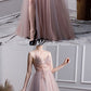 tulle prom long dress leg split beaded v neck formal gown cg5102