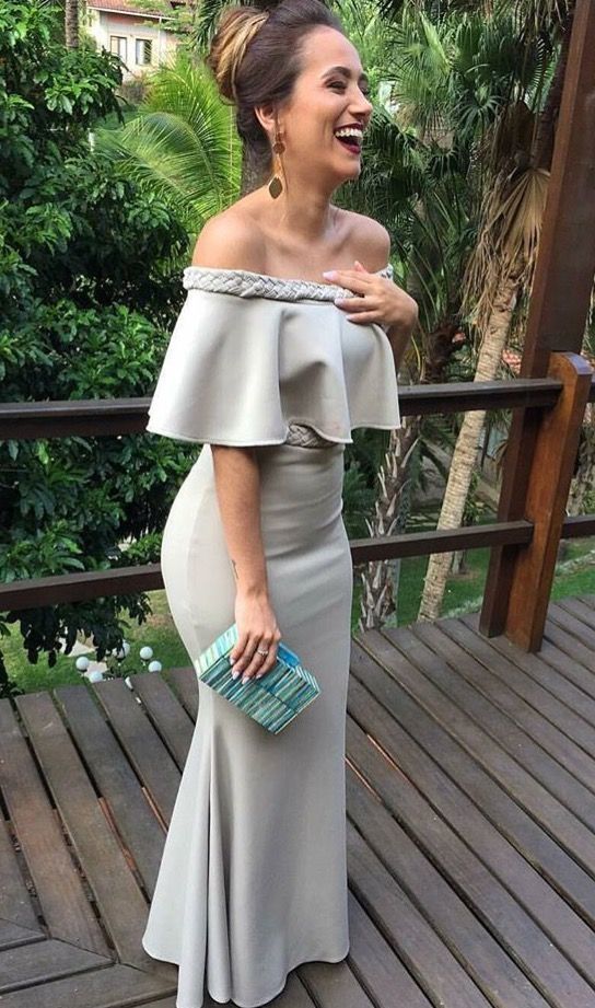 Off Shoulder Backless Mermaid Cocktail Prom Wedding Party prom Dress  cg5267