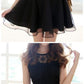 black short homecoming dresses, simple short party dresses  cg5582