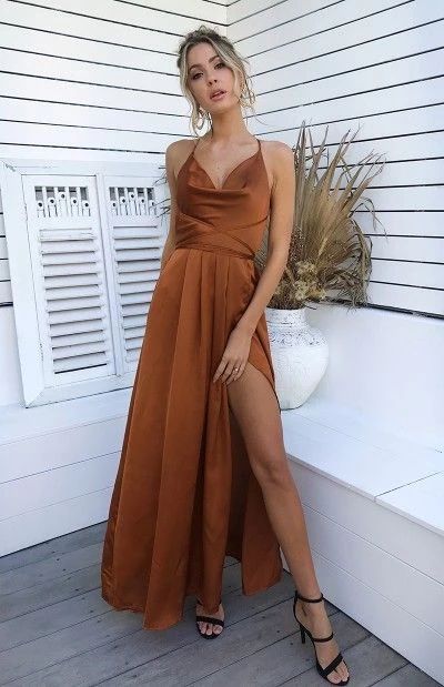 A-Line Long Prom Dress , Sexy Prom Dress  cg5672