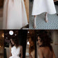 A-Line Spaghetti Straps Backless Tea-Length Prom Dress with Pockets cg627
