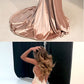 Charming deep V-neck lace Spaghetti Strap backless Trumpet long prom dresses cg633