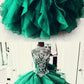 O-Neck Sleeveless Top Beads Ball Gown prom dress ,Tulle Quinceanera Dress  cg6339