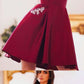 Burgundy Homecoming Dresses with Pockets A-line Short homecoming Dress Cute Party Dress cg785