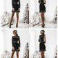 Hot Selling Spaghetti Straps V-neck Simple Homecoming Dresses cg853