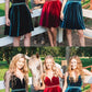 cute straps short homecoming dresses, homecoming dresses, dancing dresses cg875