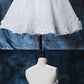 Chic Lace Sweetheart White Homecoming Dresses Short homecoming Dress cg879