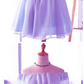 Lavender Chiffon Off Shoulder Short Bridesmaid Dresses, Cute Homecoming Dress, Lovely Party Dresses cg968